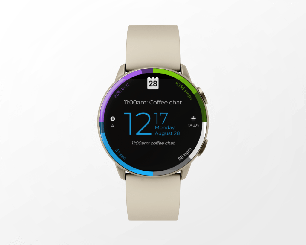 Round About Time Watch Face